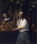 Jan Steen The Leiden Baker Arent Oostwaard and his wife Catharina Keizerswaard china oil painting reproduction